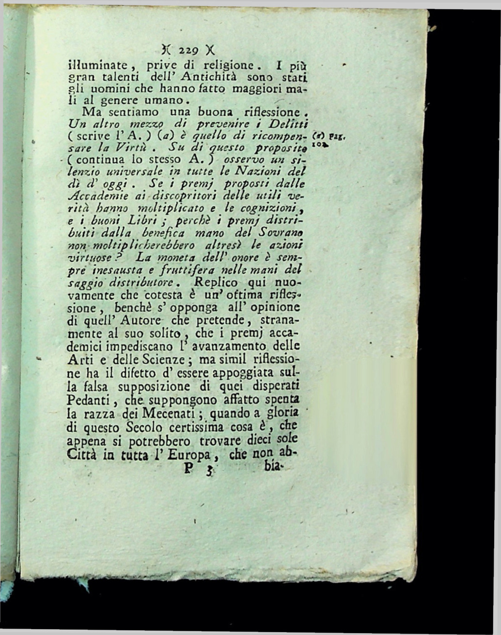 prima pagina