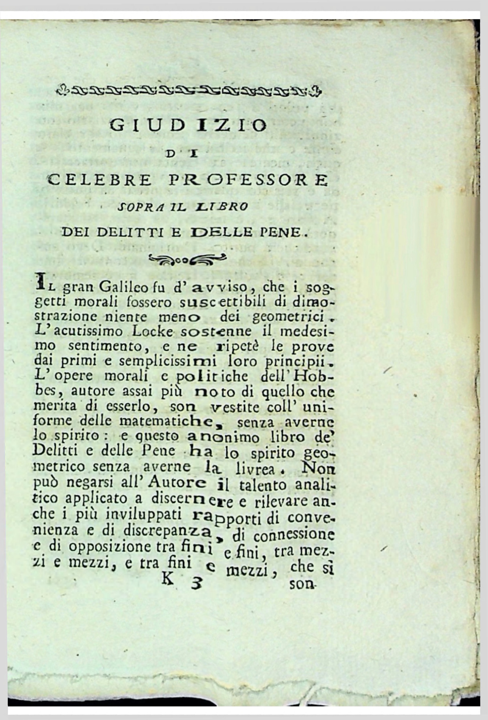 prima pagina