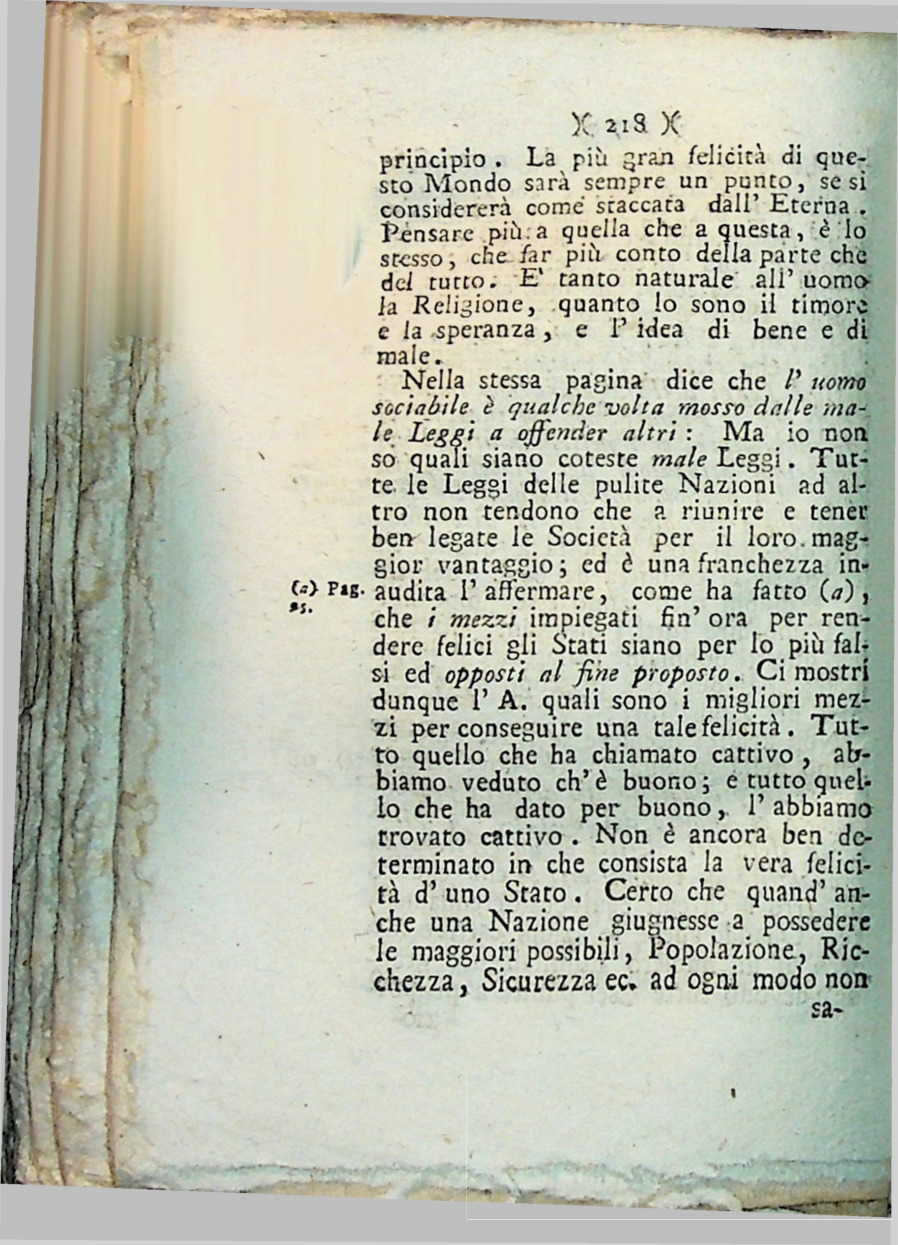 prima pagina