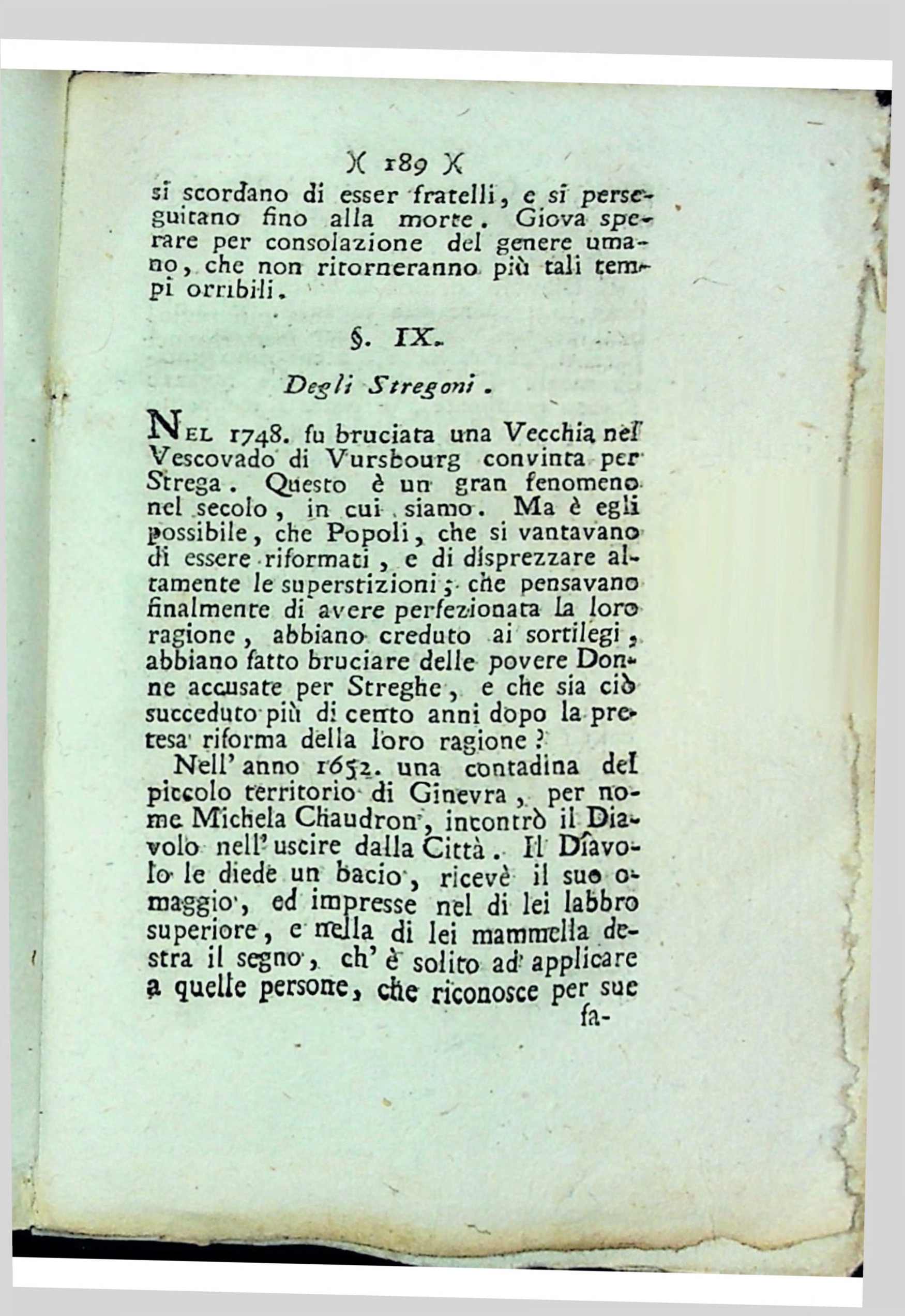 prima pagina