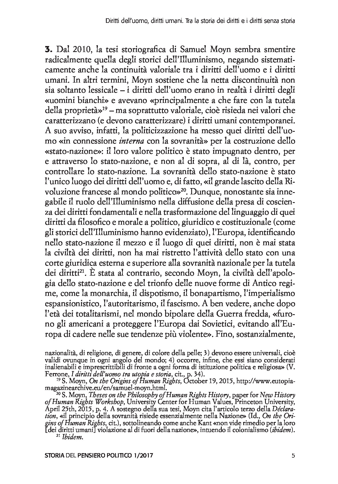 prima pagina