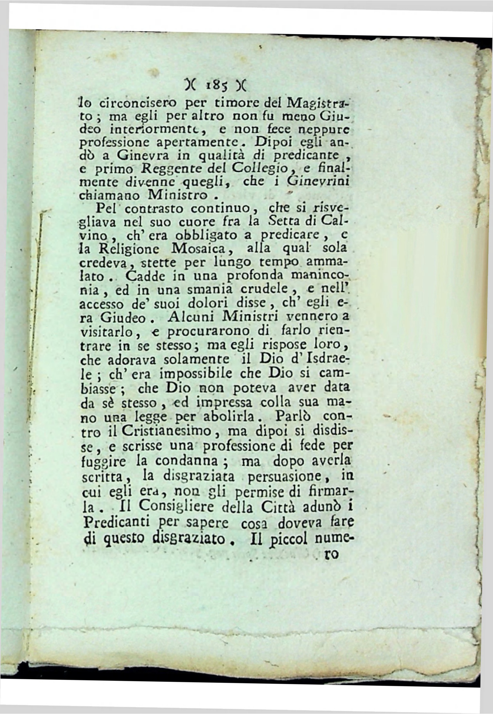 prima pagina