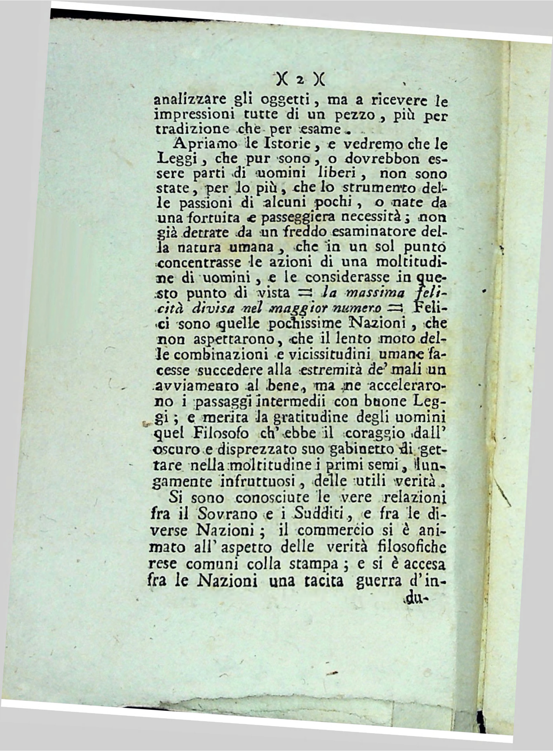 prima pagina