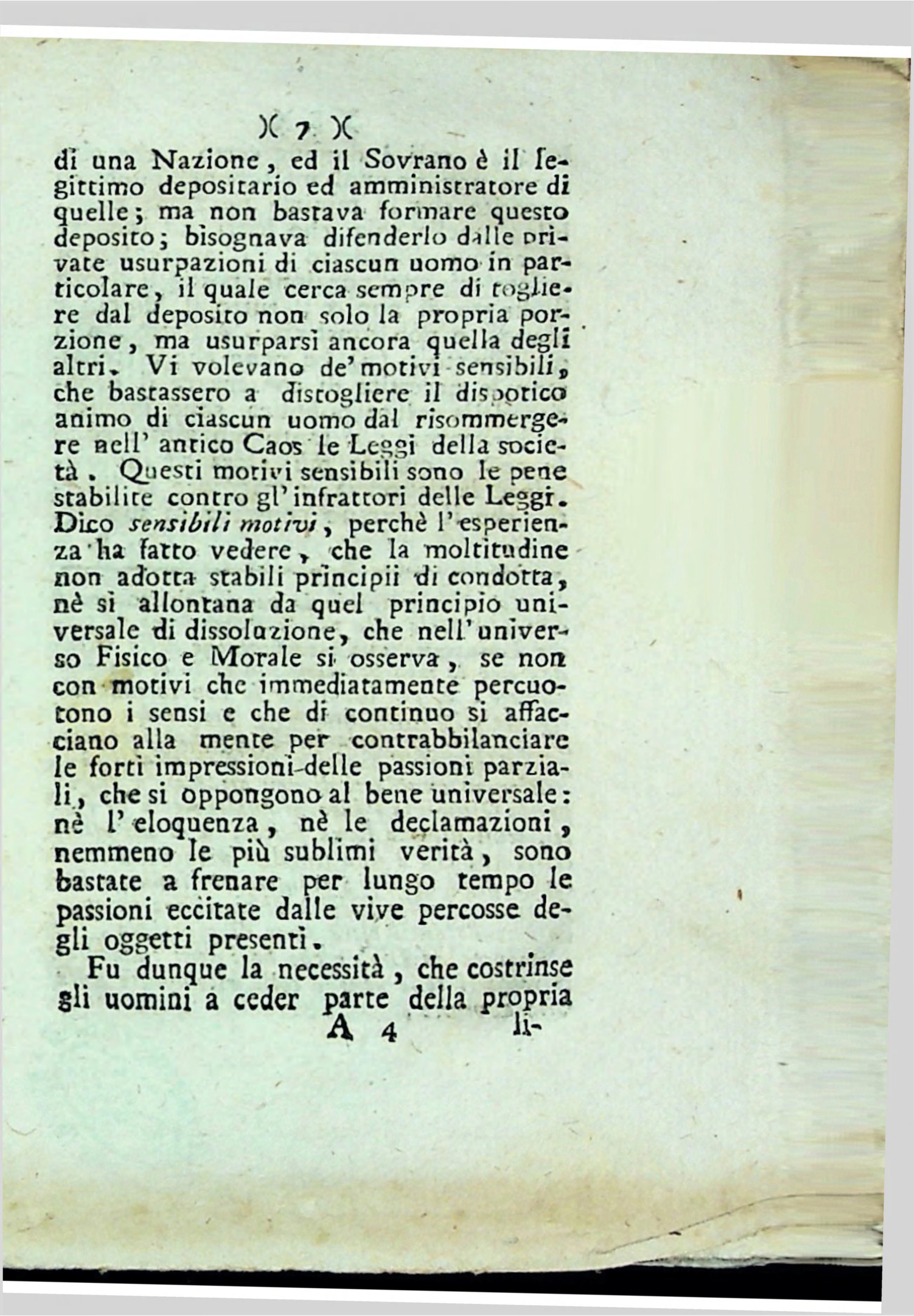 prima pagina