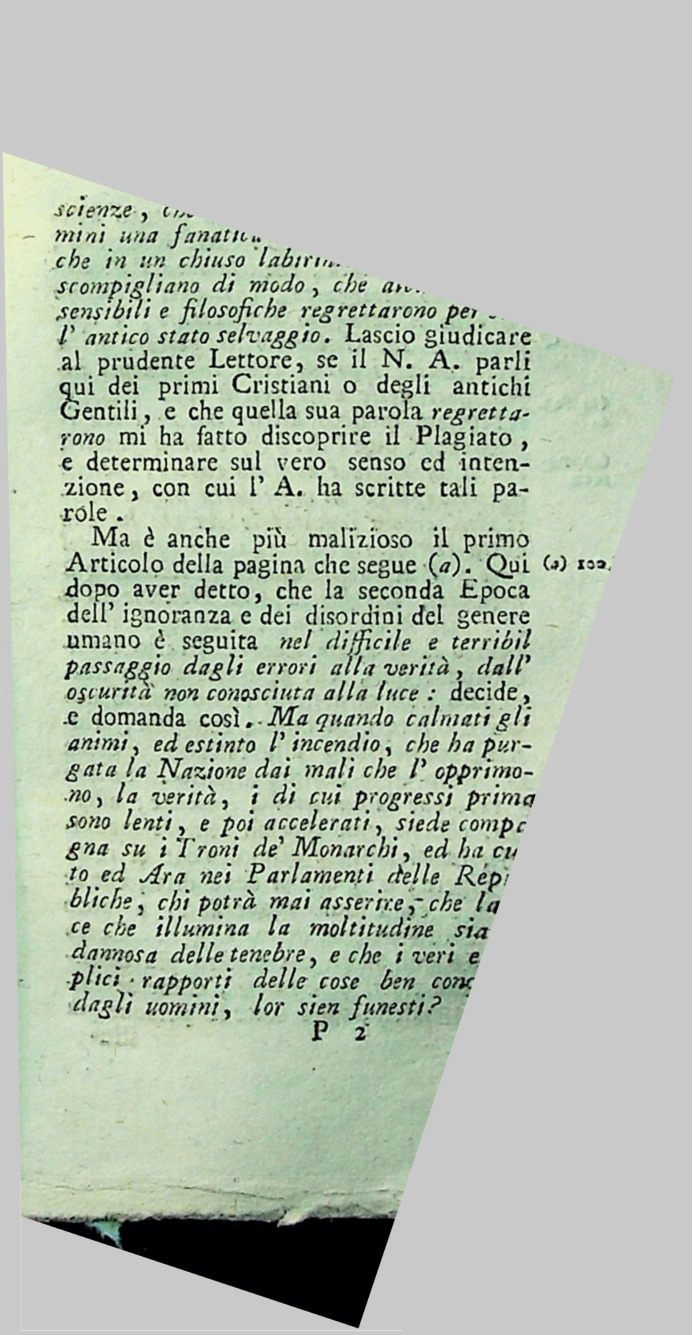 prima pagina