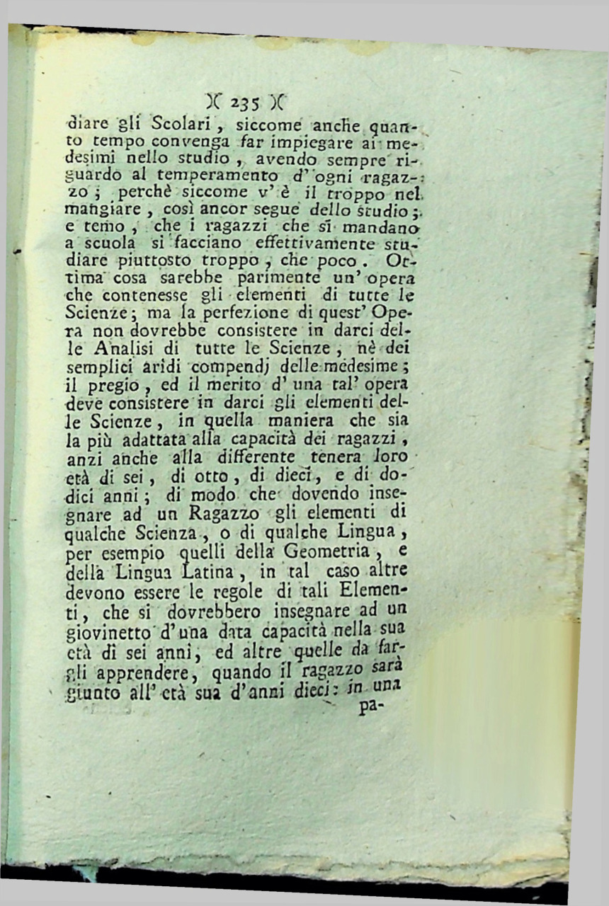 prima pagina