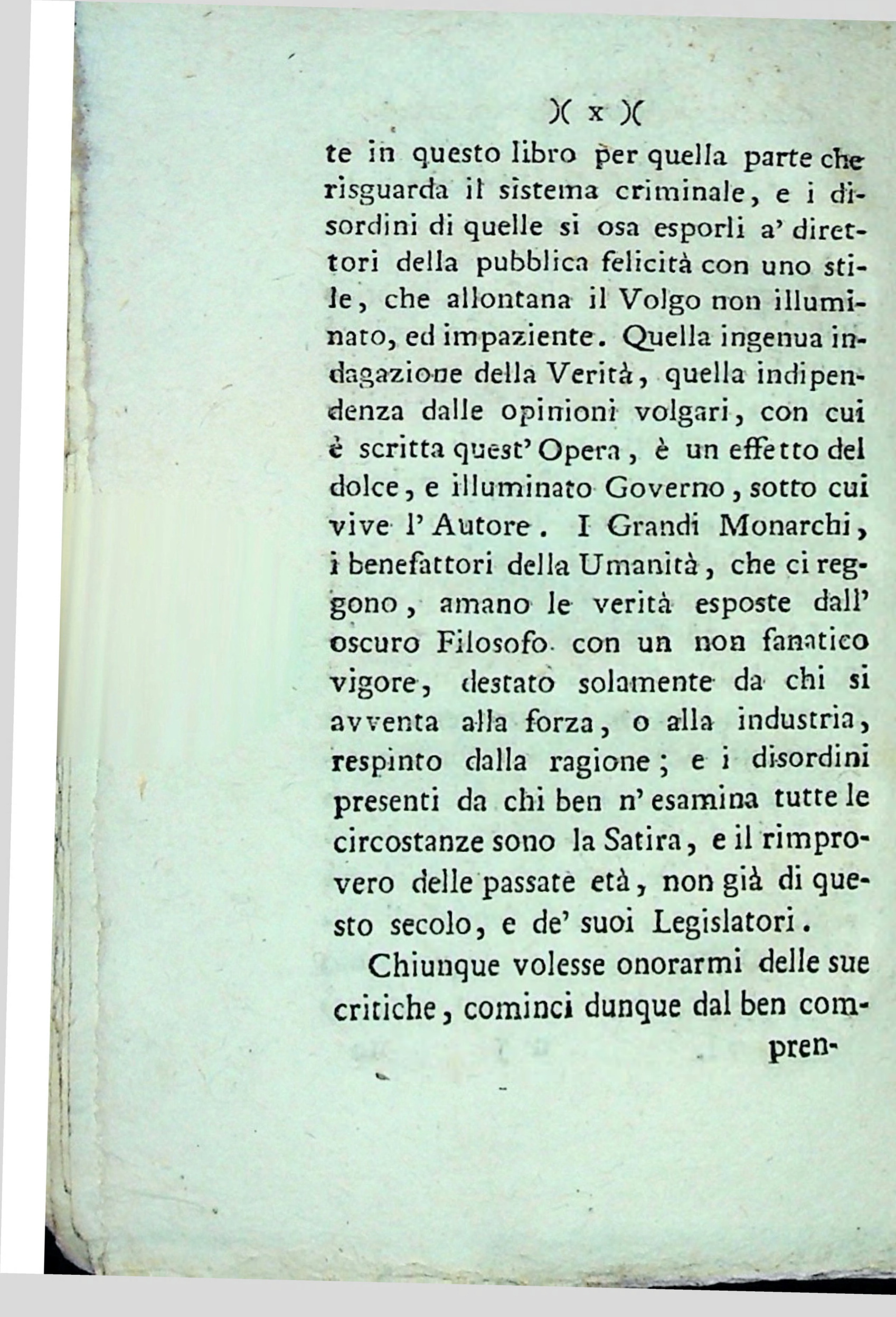 prima pagina