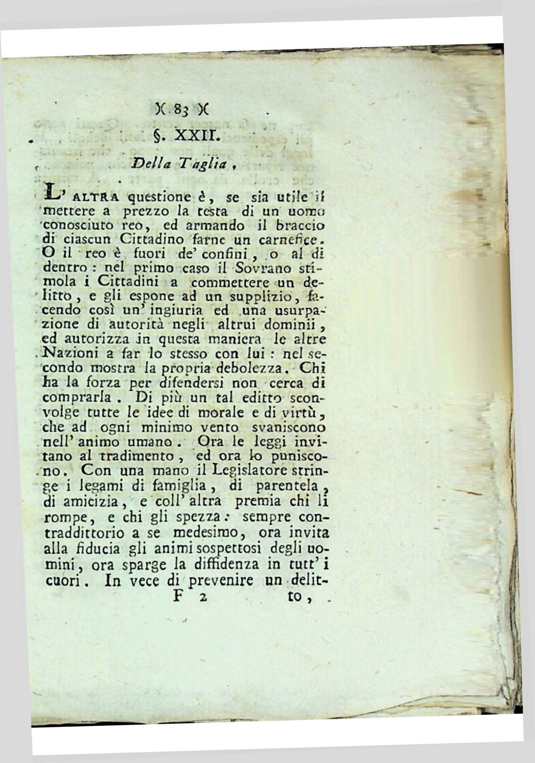 prima pagina