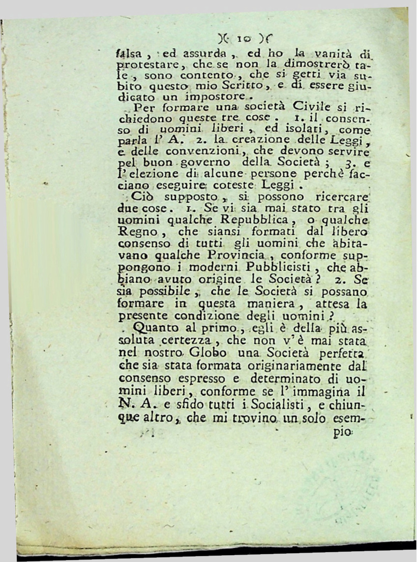 prima pagina