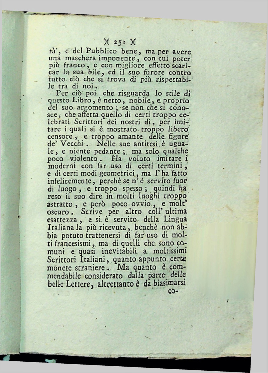 prima pagina