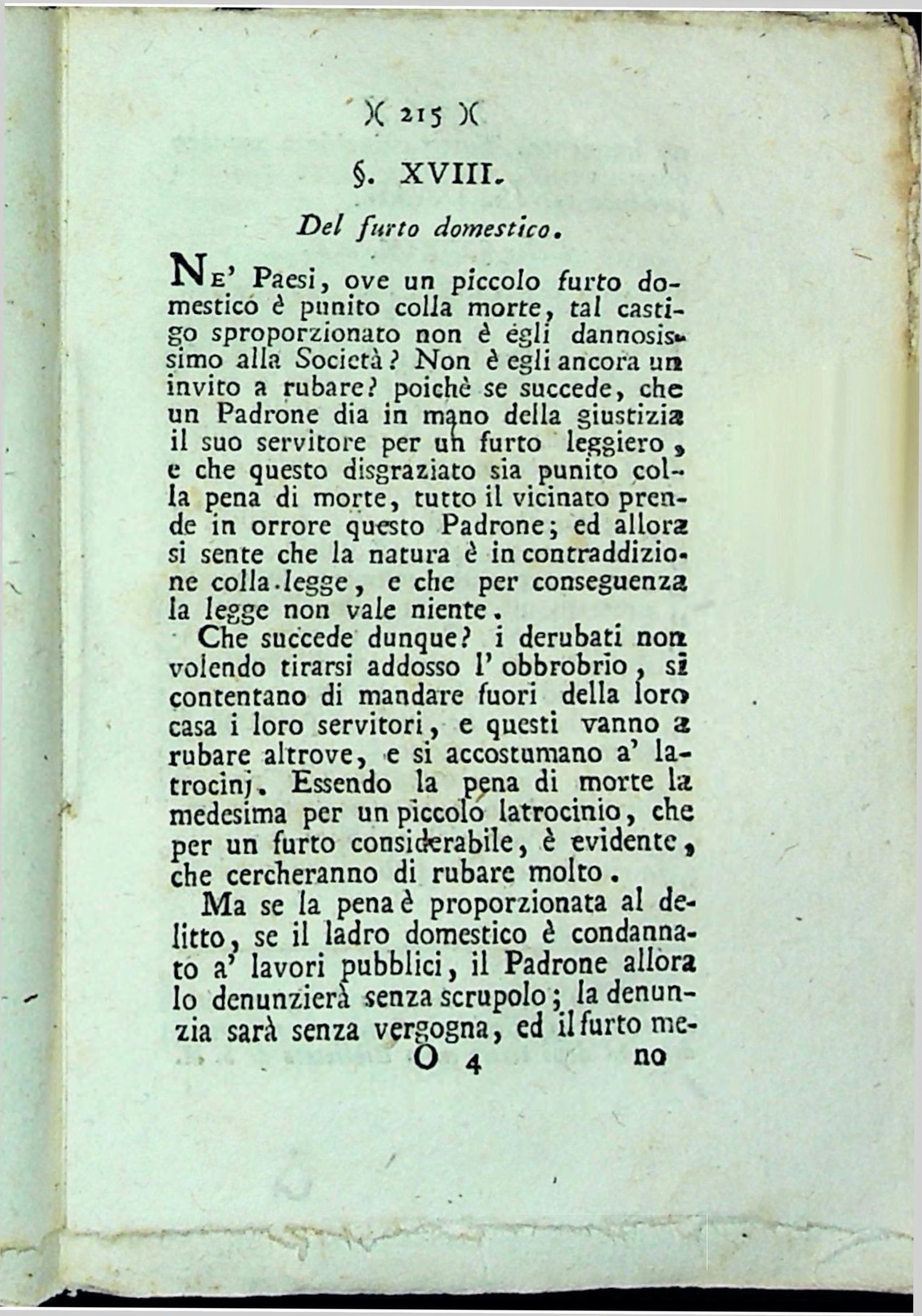 prima pagina