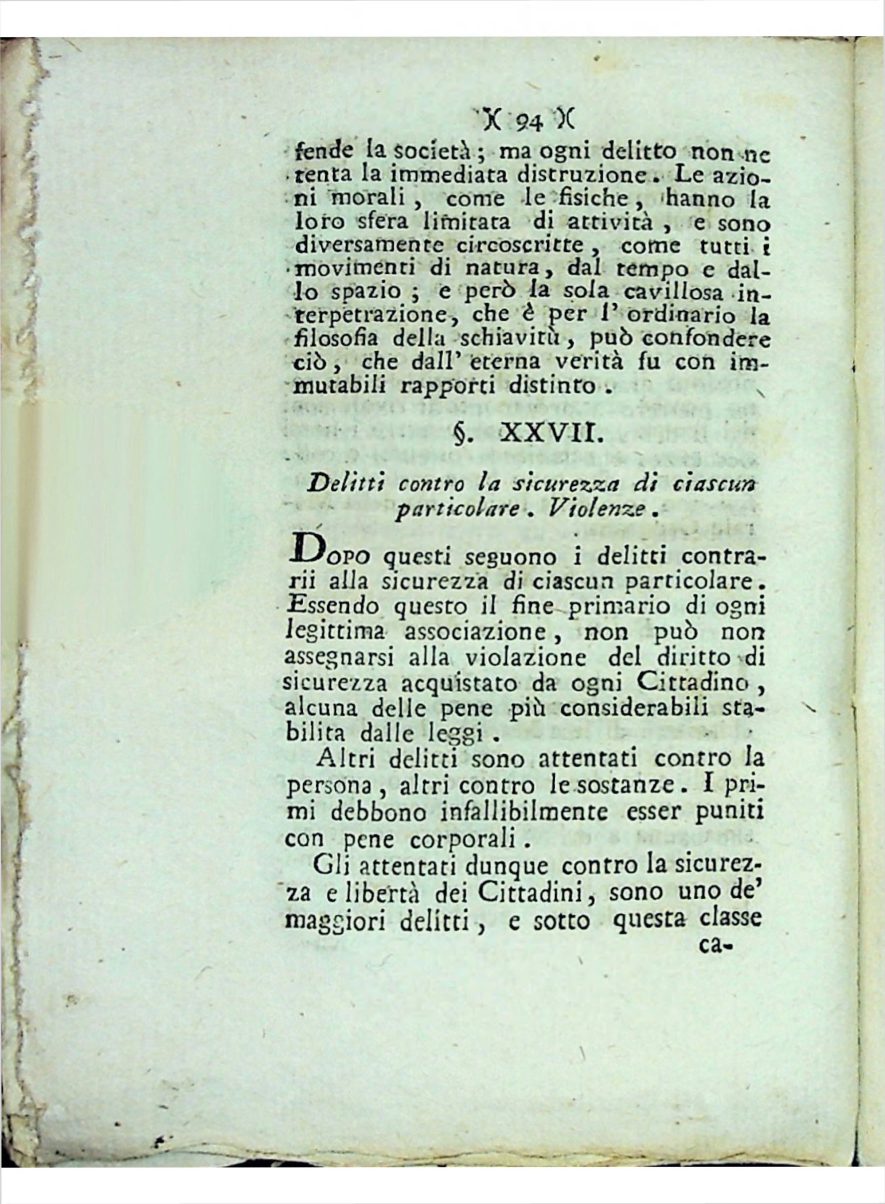 prima pagina