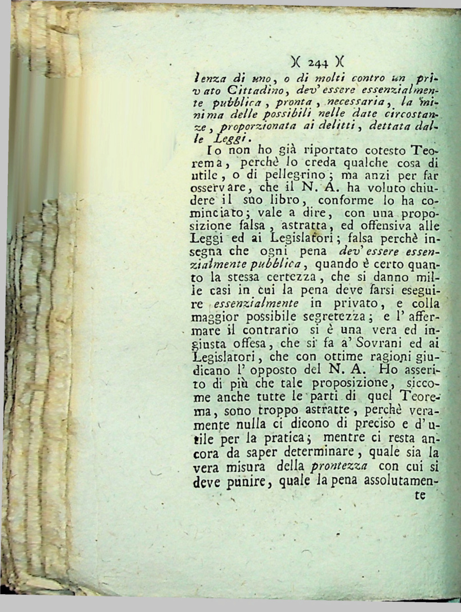 prima pagina