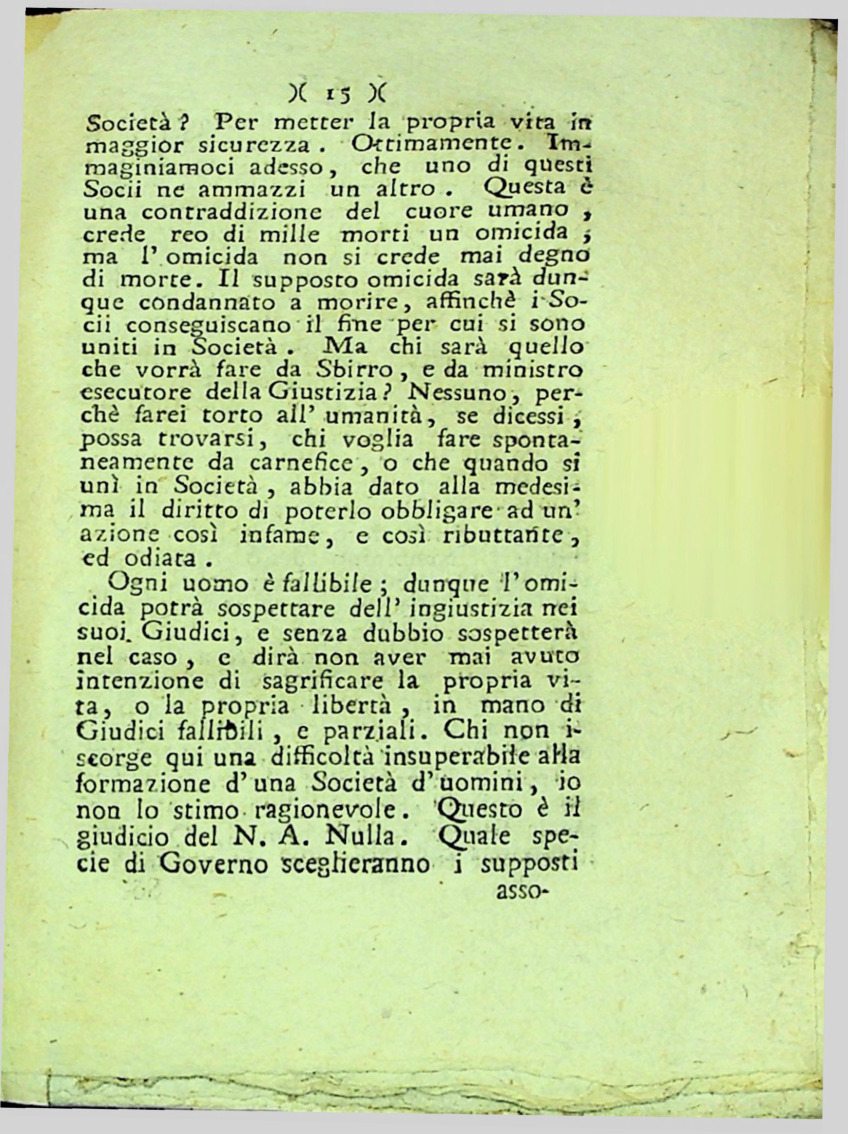 prima pagina