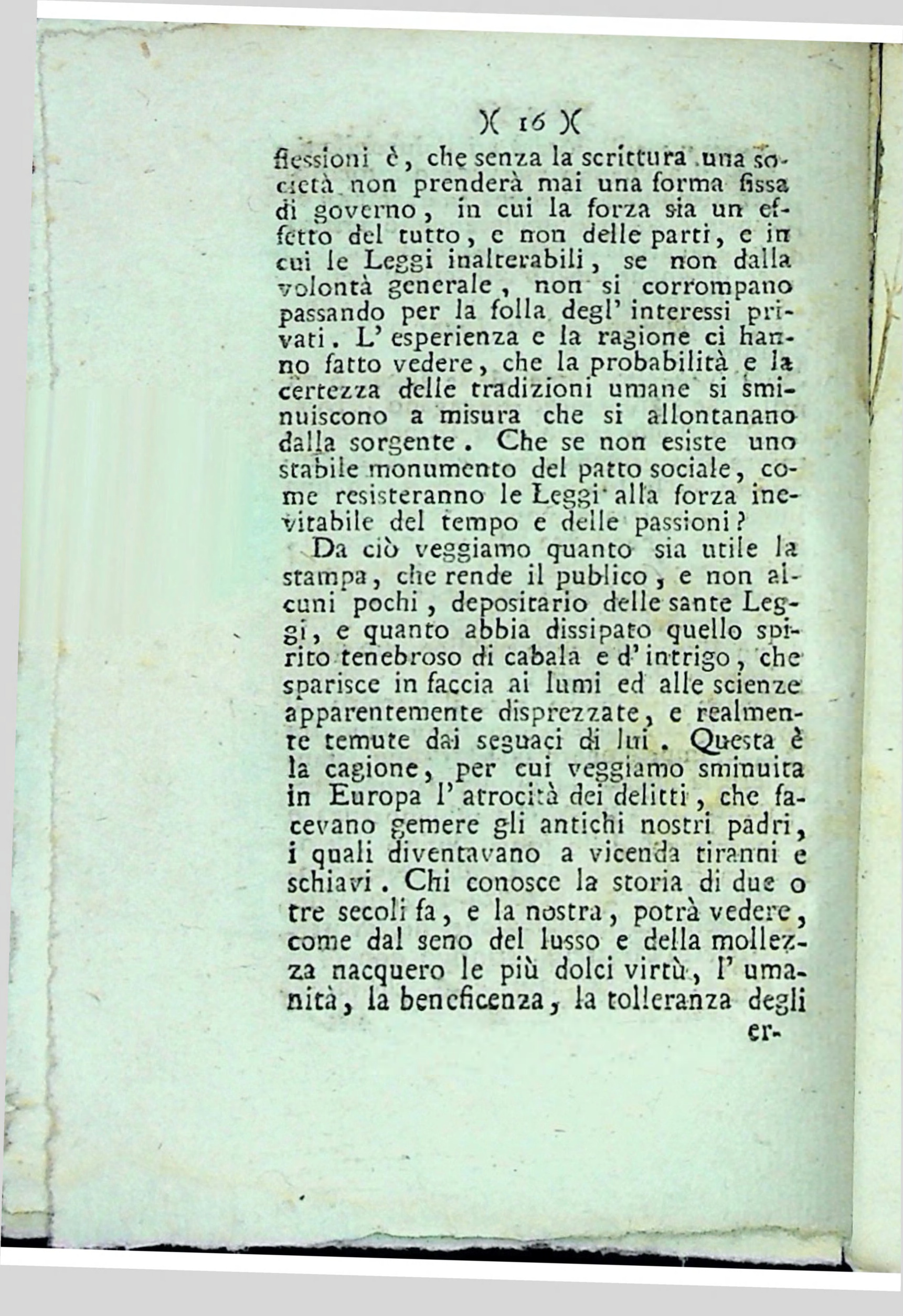 prima pagina