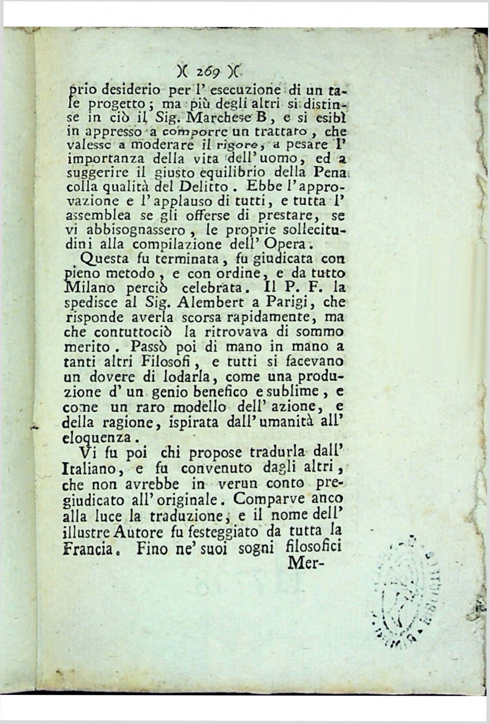 prima pagina