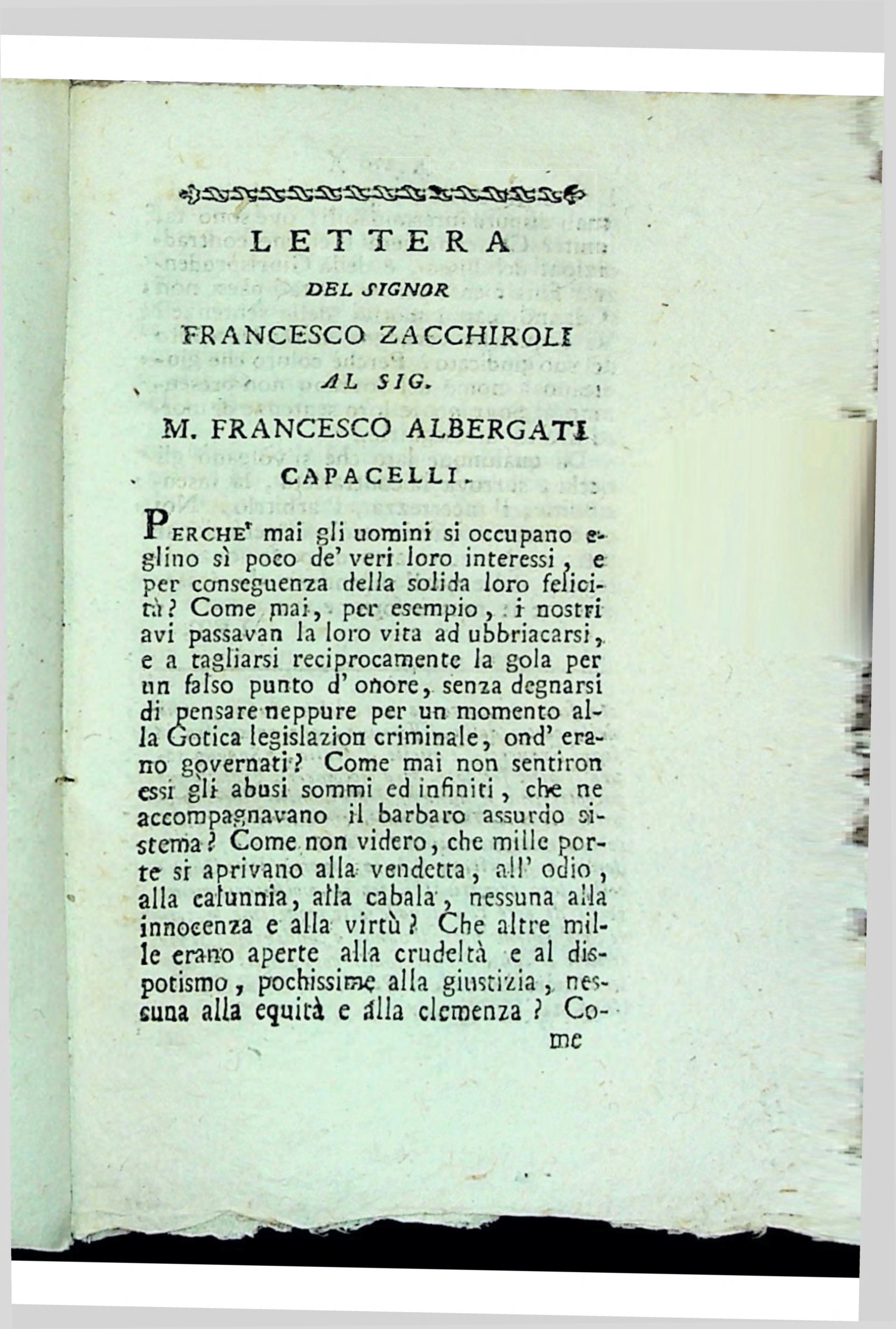 prima pagina