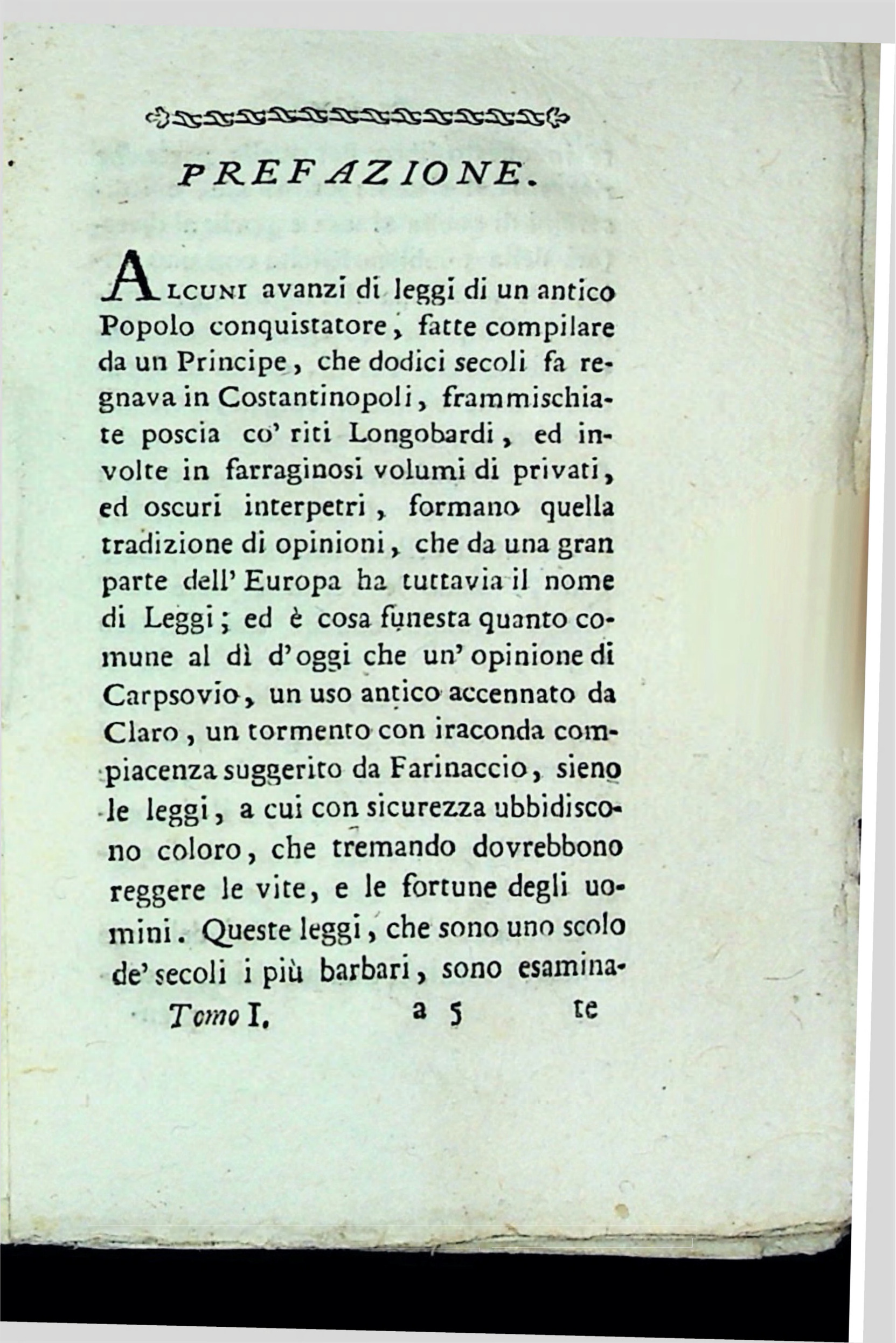 prima pagina