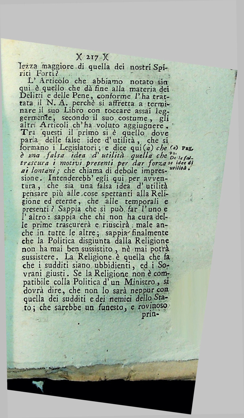 prima pagina