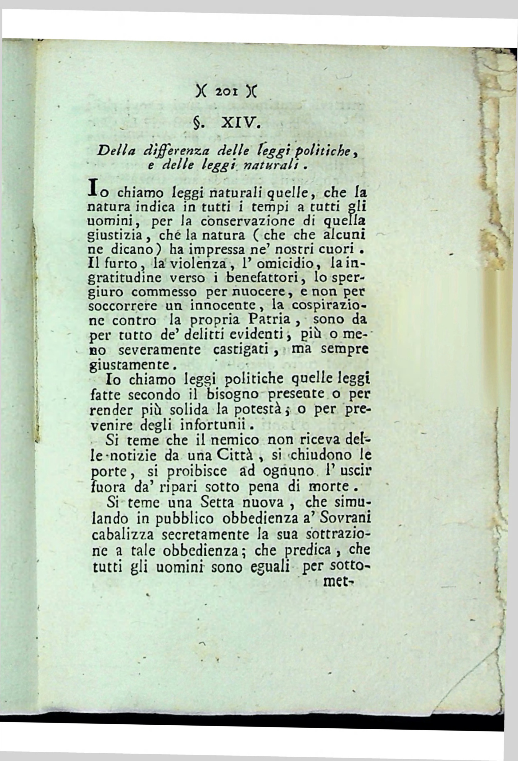 prima pagina