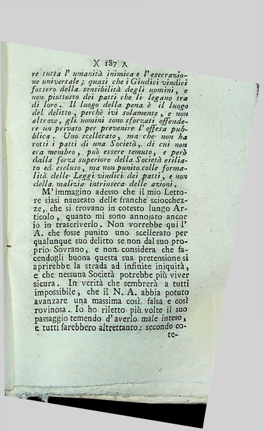 prima pagina