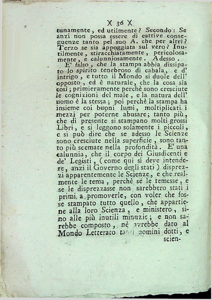 prima pagina