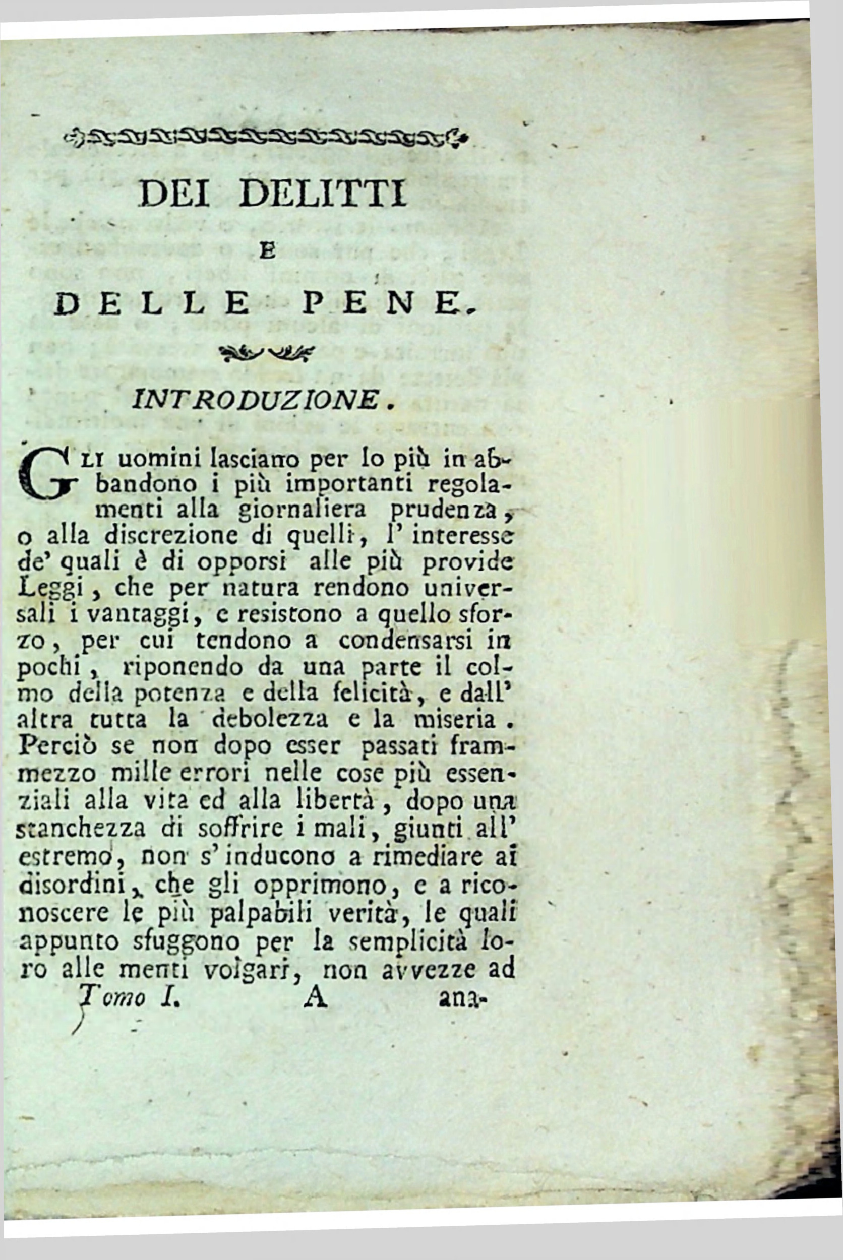 prima pagina