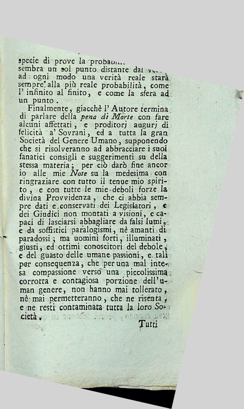 prima pagina