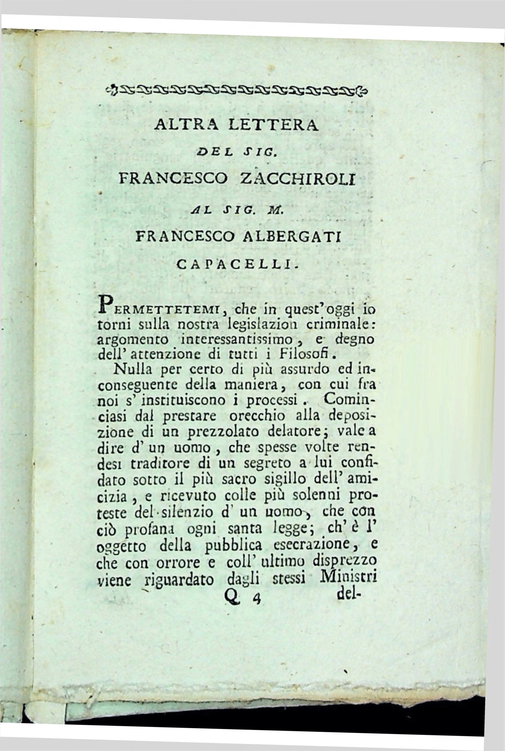 prima pagina