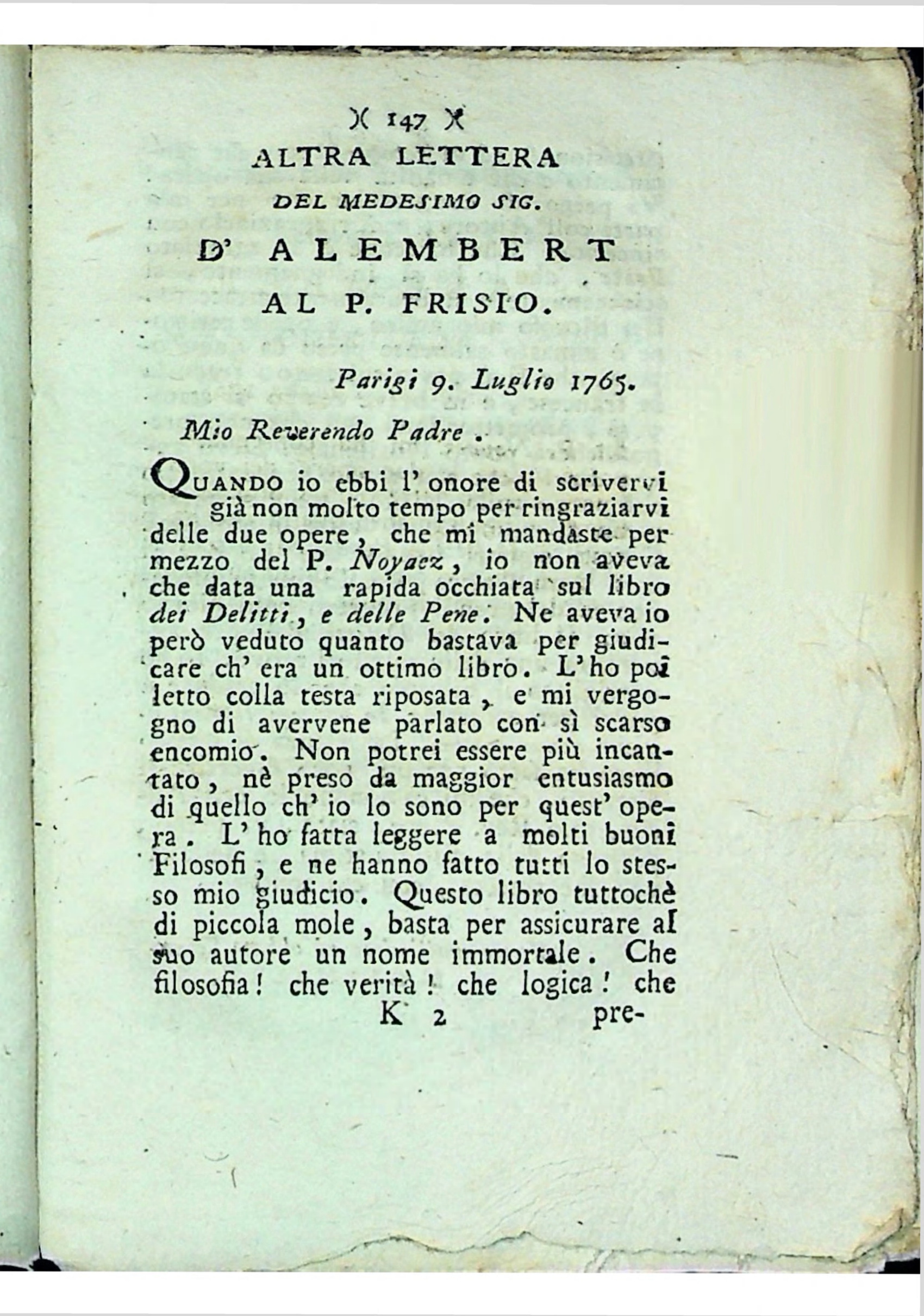 prima pagina