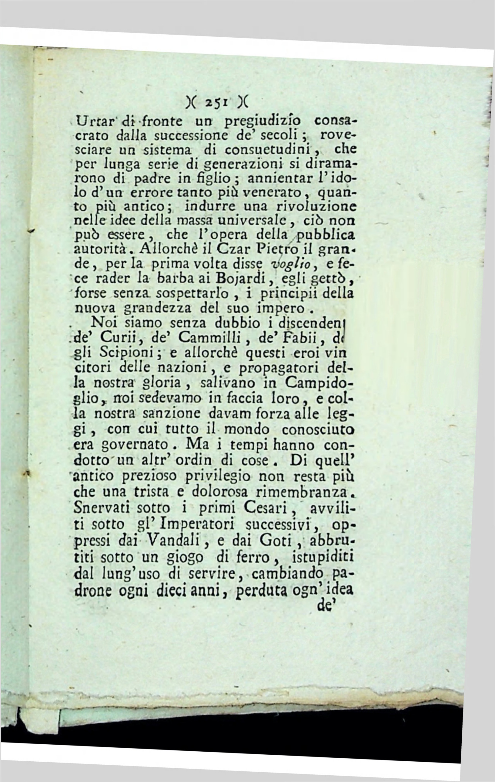 prima pagina