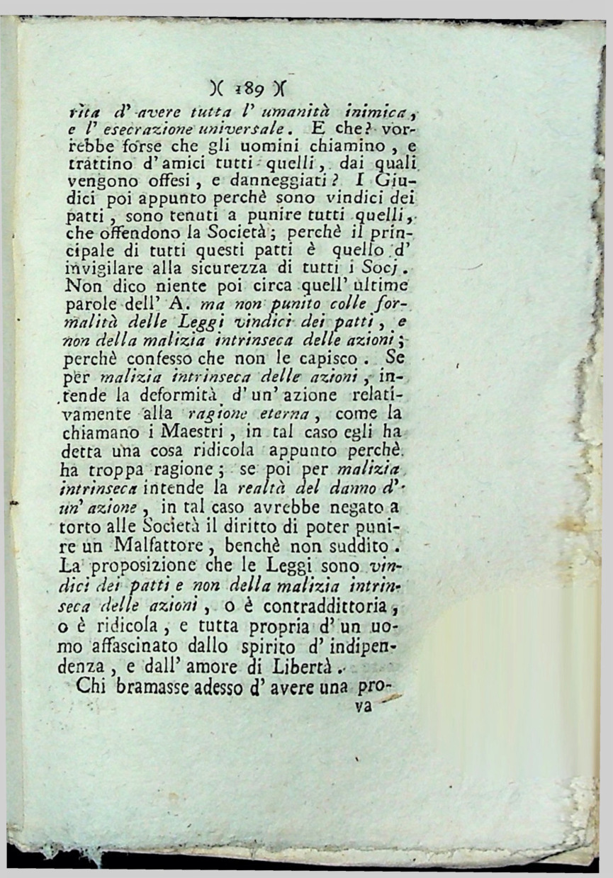 prima pagina