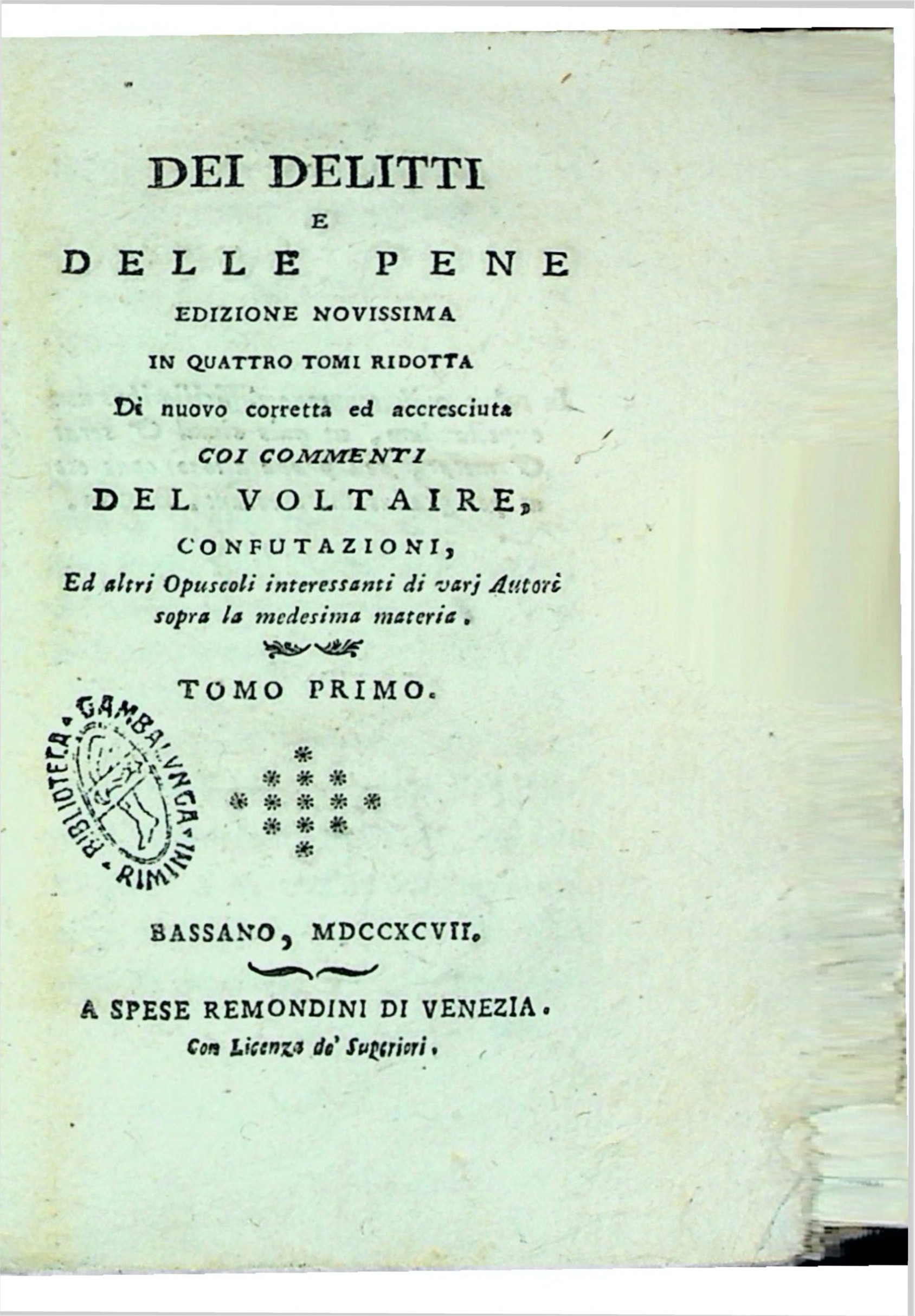 prima pagina