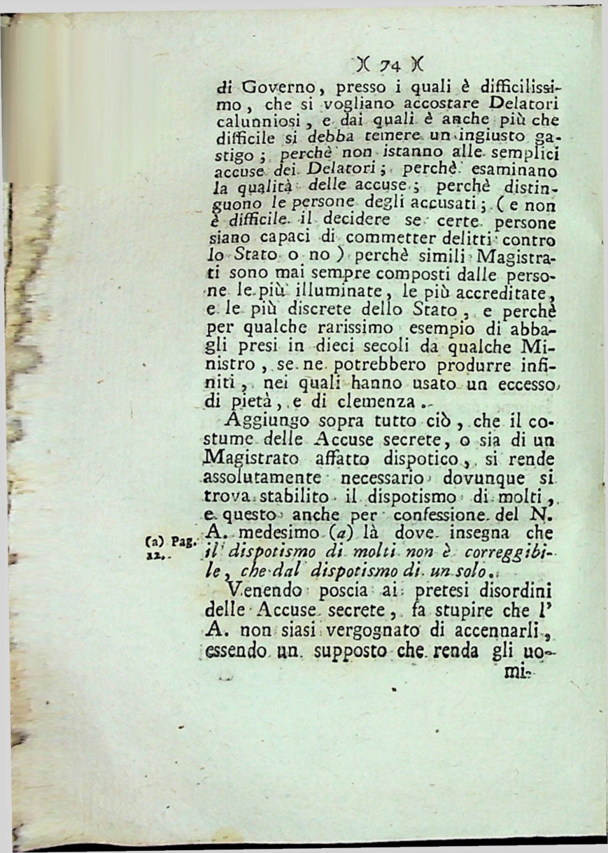 prima pagina