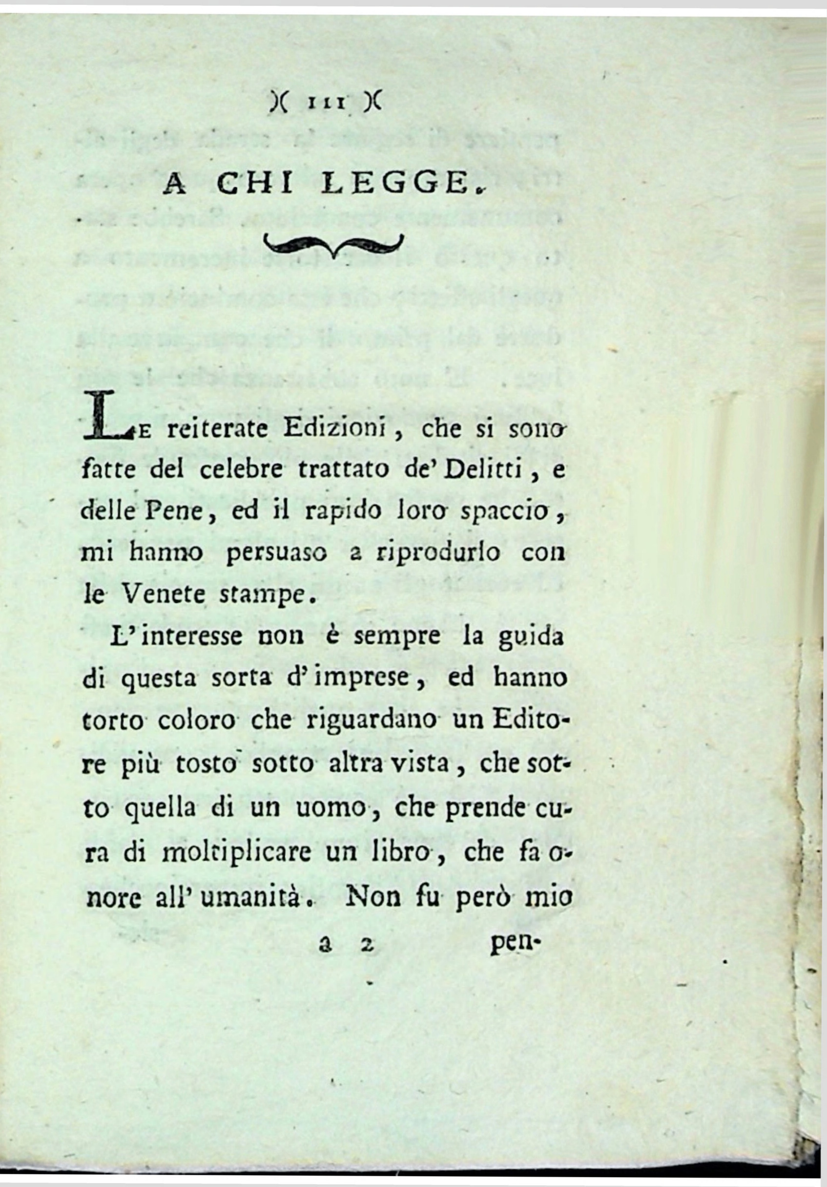 prima pagina