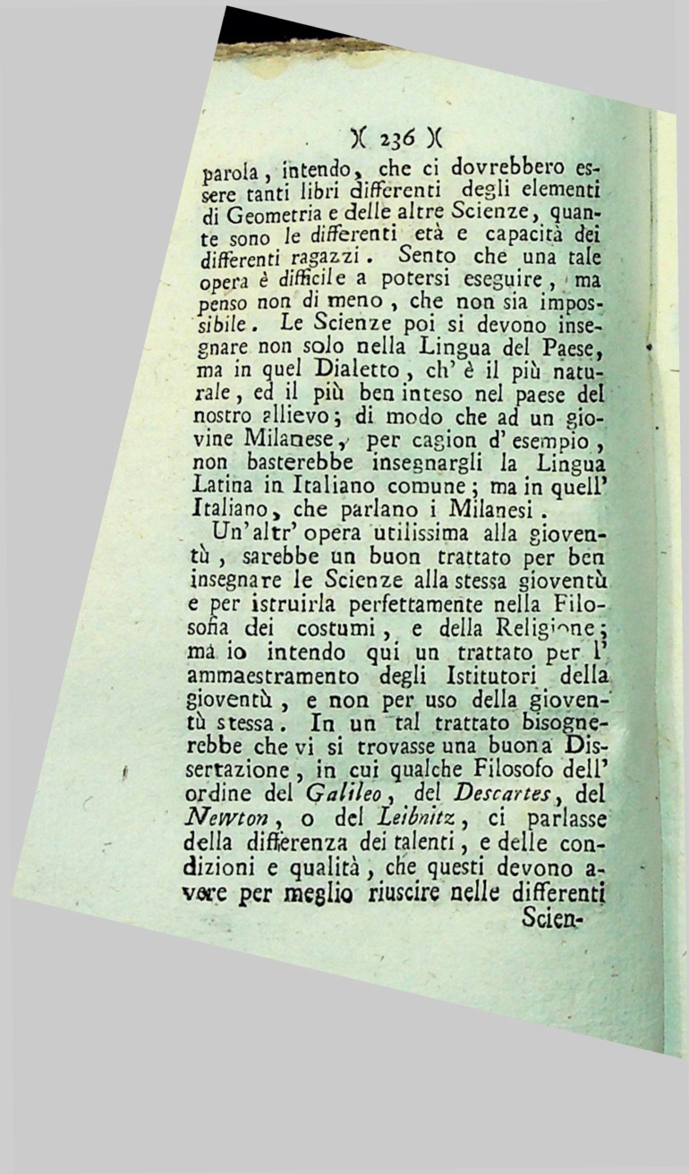 prima pagina