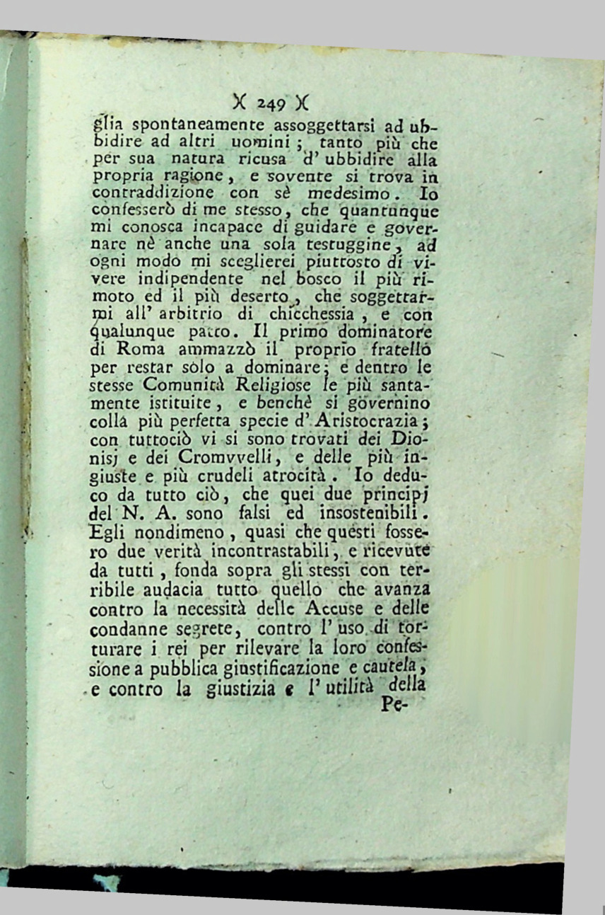 prima pagina