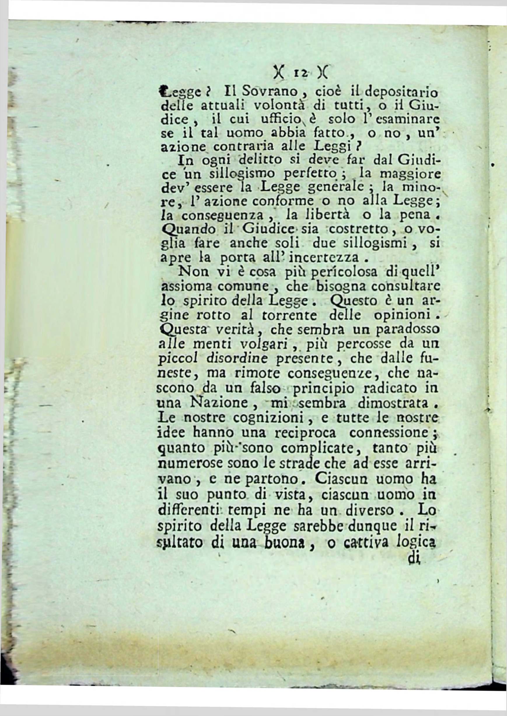 prima pagina