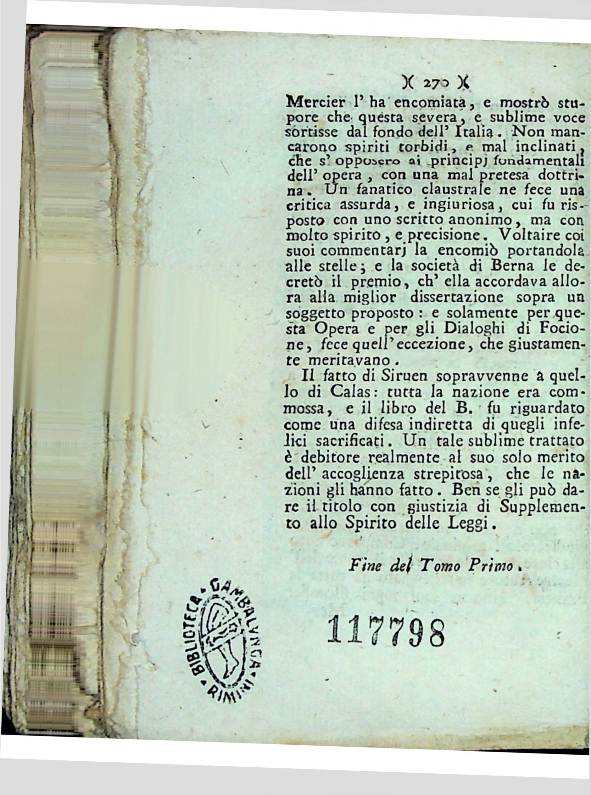 prima pagina