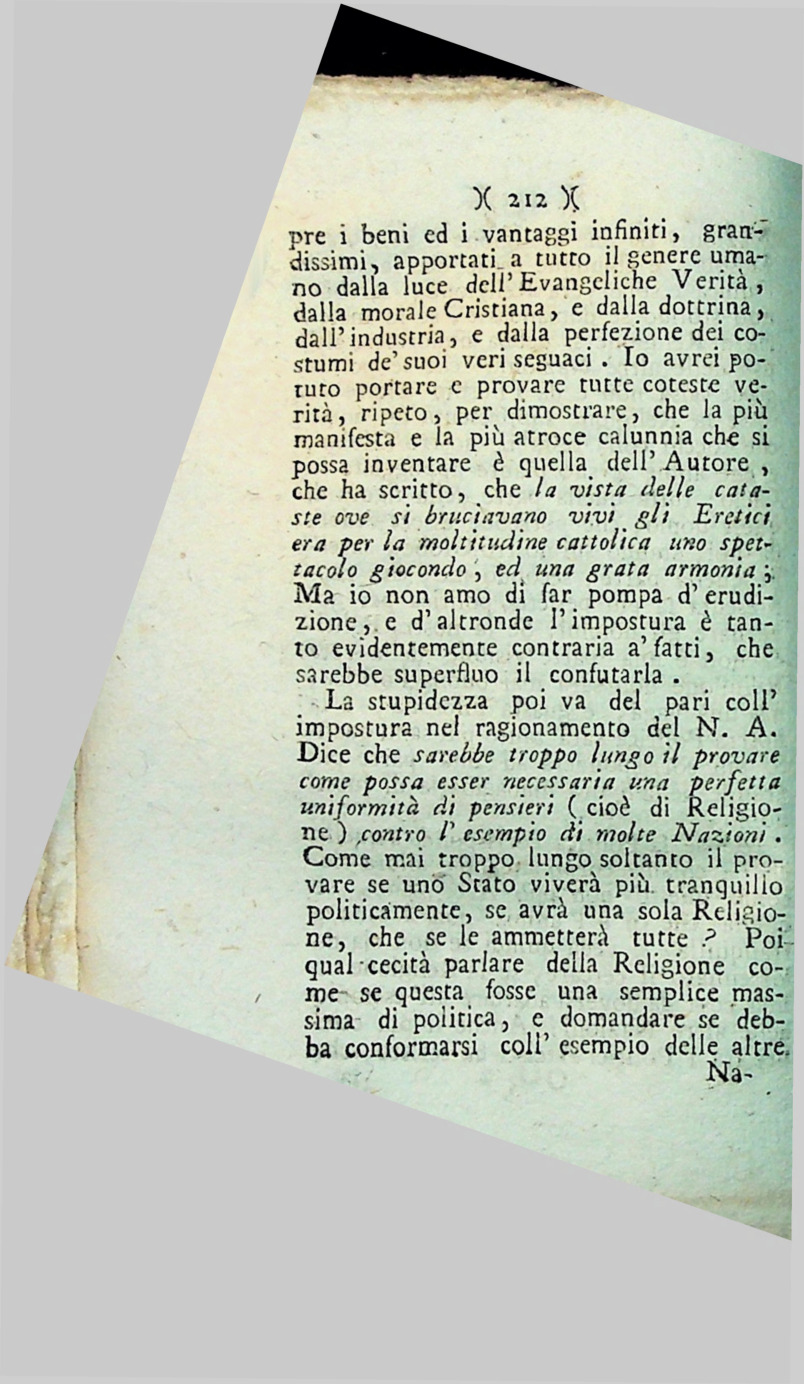 prima pagina